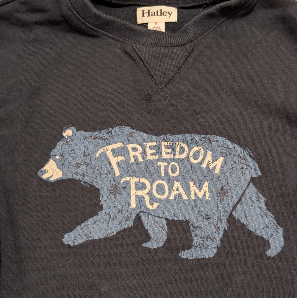 ✨3 for $20✨ Hatley Navy Bear Sweatshirt